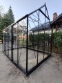 szklarnia halls icon planthouse, 9,7m² (2,55x3,79), czarna