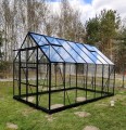 szklarnia magnum 11,5m² (2,57x4,46), czarna