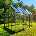 szklarnia halls icon planthouse, 9,7m² (2,55x3,79), czarna