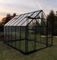 szklarnia magnum 9,9m² (2,57x3,84), czarna