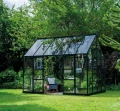 szklarnia halls icon planthouse, 9,7m² (2,55x3,79), czarna