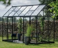 szklarnia halls icon planthouse, 7,3m² (1,93x3,79), czarna